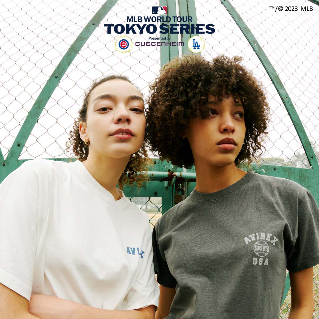 AVIREX / MLB》TOKYO SERIES DODGERS T-SHIRT / 東京シリーズ