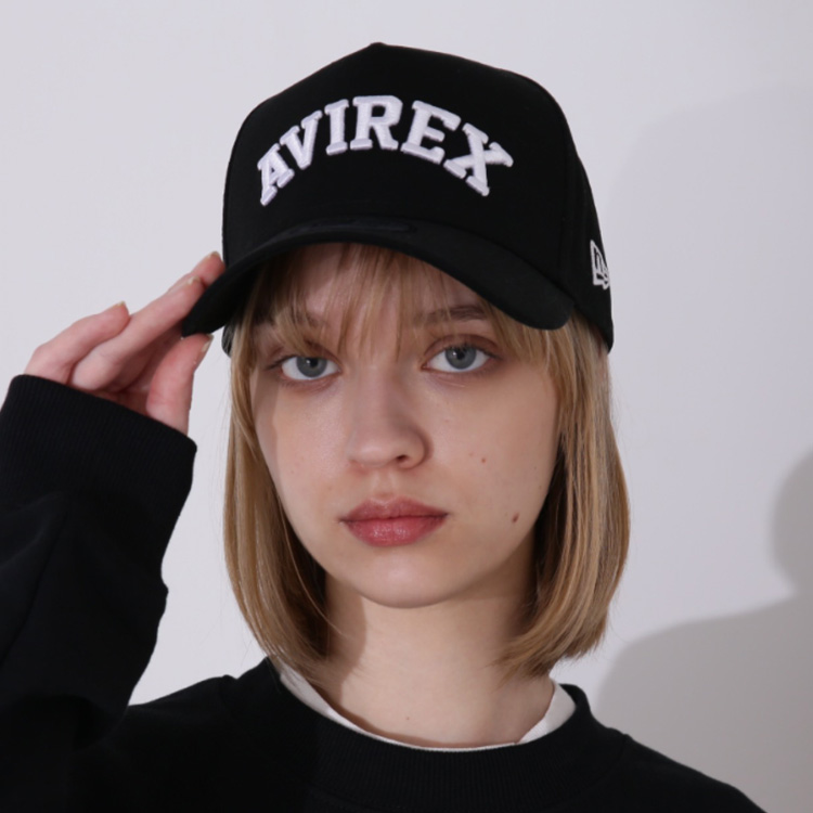 AVIREX WOMANiABbNX E[}j̃Vbvj[Xu×NEW ERA 9 FORTY A-FRAME LOGO CAPv