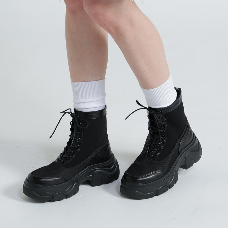 AVIREX WOMANiABbNX E[}j̃Vbvj[XuLACE UP PLATFORM BOOTSv