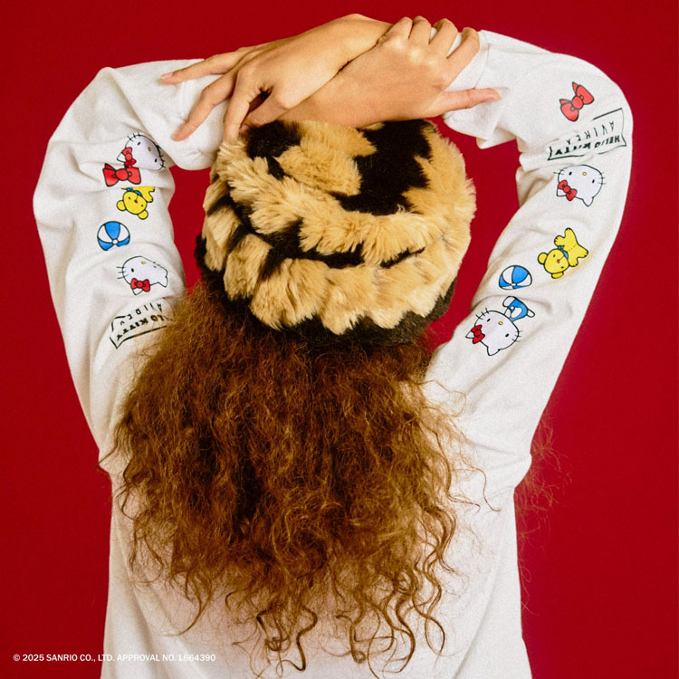 AVIREX WOMAN�i�A���B���b�N�X �E�[�}���j�̃V���b�v�j���[�X�u�sAVIREX×HELLO KITTY�tLONG SLEEVE T-SHIRT�v