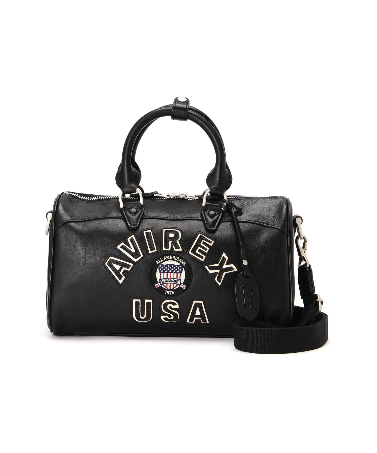 AVIREX WOMAN�i�A���B���b�N�X �E�[�}���j�̃V���b�v�j���[�X�uVARSITY MINI DUFFLE BAG�v