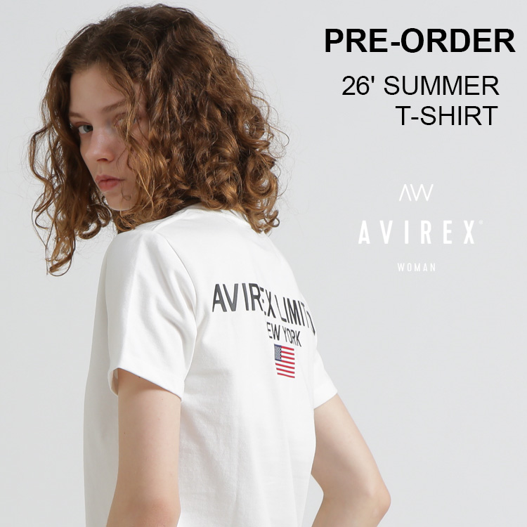 AVIREX WOMAN�i�A���B���b�N�X �E�[�}���j�̃V���b�v�j���[�X�u�yPRE-ORDER�zT-SHIRT COLLECTION�v