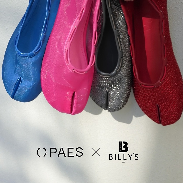 BILLY'S ENT�i�r���[�Y �G���^�[�j�̃V���b�v�j���[�X�u�yBILLY'S EXCLUSIVE�zPAES Mesh Air String Flat Release !�v