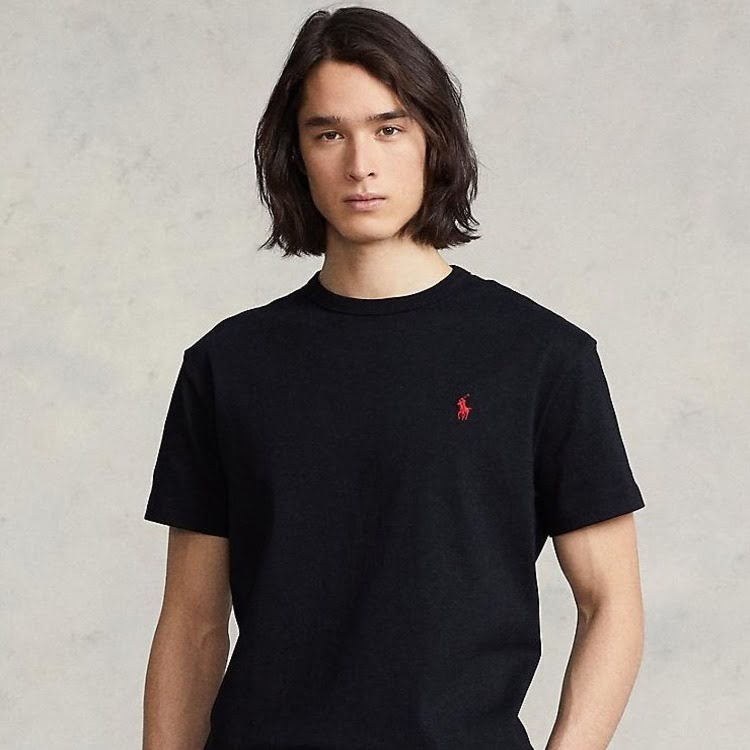 クラシック フィット ジャージー ロングスリーブ Tシャツ（T