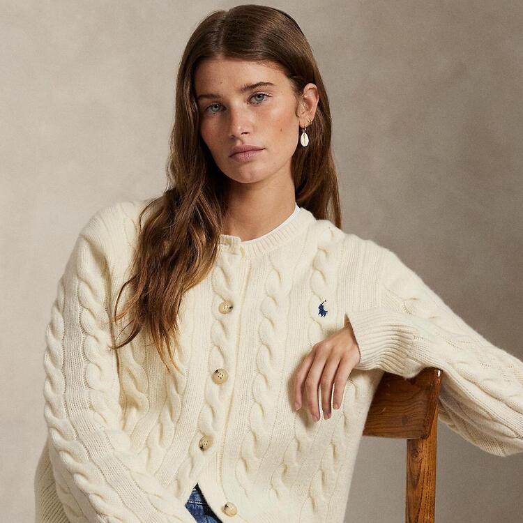 POLO RALPH LAURENi| t [j̃Vbvj[XuP[ujbg̃{^tN[lbN J[fBKyPOLO RALPH LAURENzv