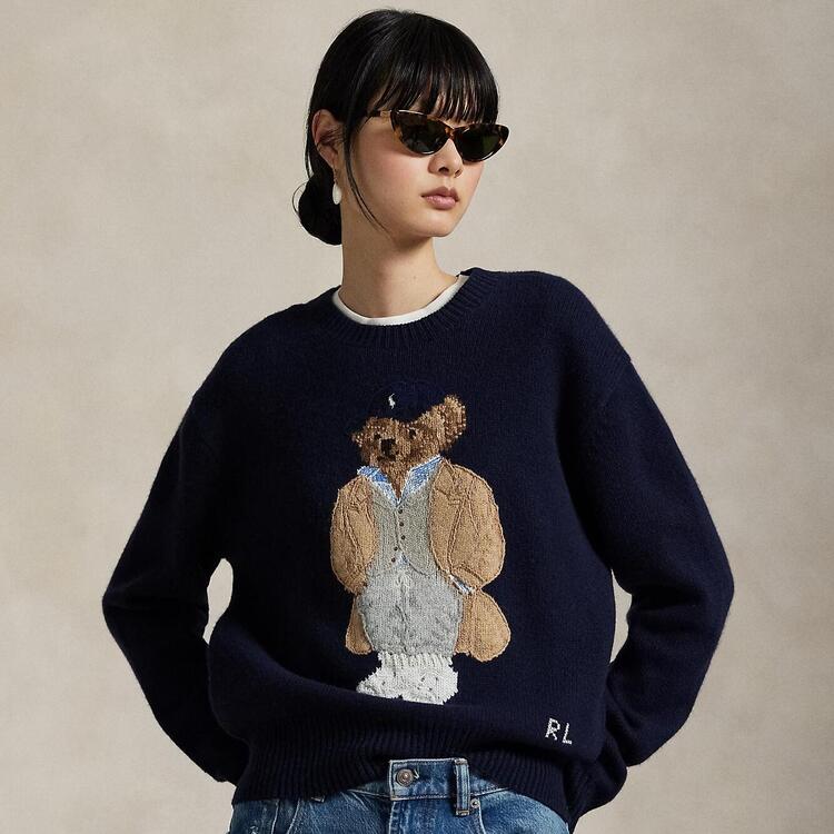 Polo ベア コットンリネン セーター（ニット/セーター）｜POLO