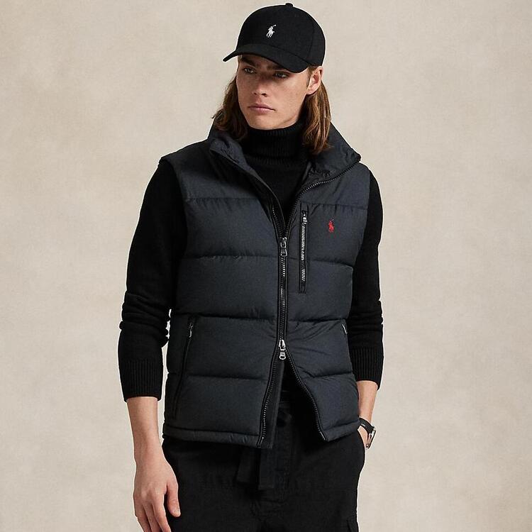 ケーブルニット コットン フルジップ フーディ（パーカー）｜POLO