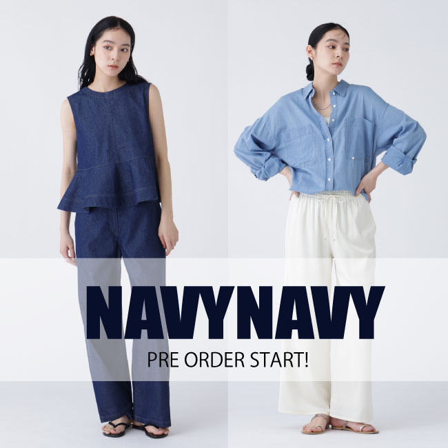 NATURAL BEAUTY BASIC�i�i�`�������r���[�e�B�[�x�[�V�b�N�j�̃V���b�v�j���[�X�u�yNAVYNAVY�z PREORDER�X�^�[�g�I�v