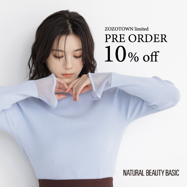 NATURAL BEAUTY BASIC�i�i�`�������r���[�e�B�[�x�[�V�b�N�j�̃V���b�v�j���[�X�u�y8.16(��)23:59�܂Łz�\��10��OFF�^�C���Z�[���I�v