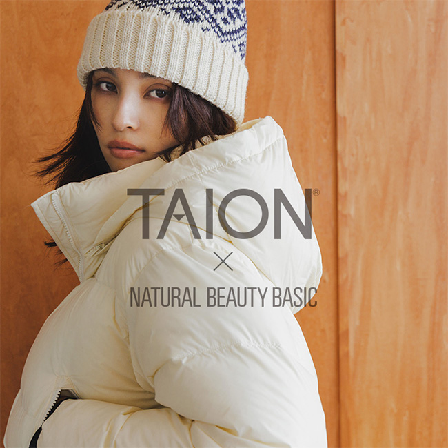 NATURAL BEAUTY BASIC�i�i�`�������r���[�e�B�[�x�[�V�b�N�j�̃V���b�v�j���[�X�u�yTAION×NATURAL BEAUTY BASIC�z�ʒ��A�C�e���̗\��X�^�[�g�I�v