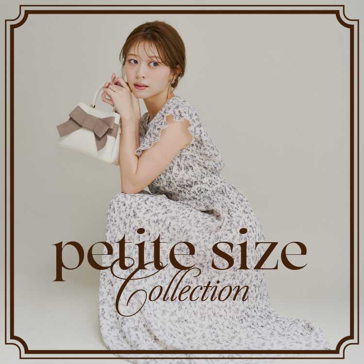 PROPORTION BODY DRESSING�i�v���|�[�V�����{�f�B�h���b�V���O�j�̃V���b�v�j���[�X�upetite size collection.�v