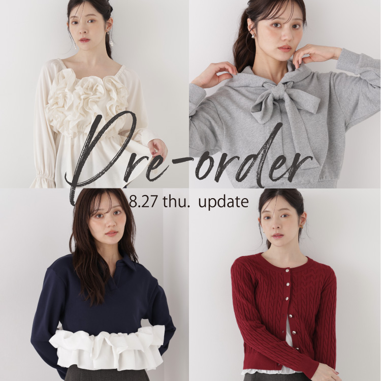 PROPORTION BODY DRESSING�i�v���|�[�V�����{�f�B�h���b�V���O�j�̃V���b�v�j���[�X�uNEW COLLECTION PREORDER START!!!�v