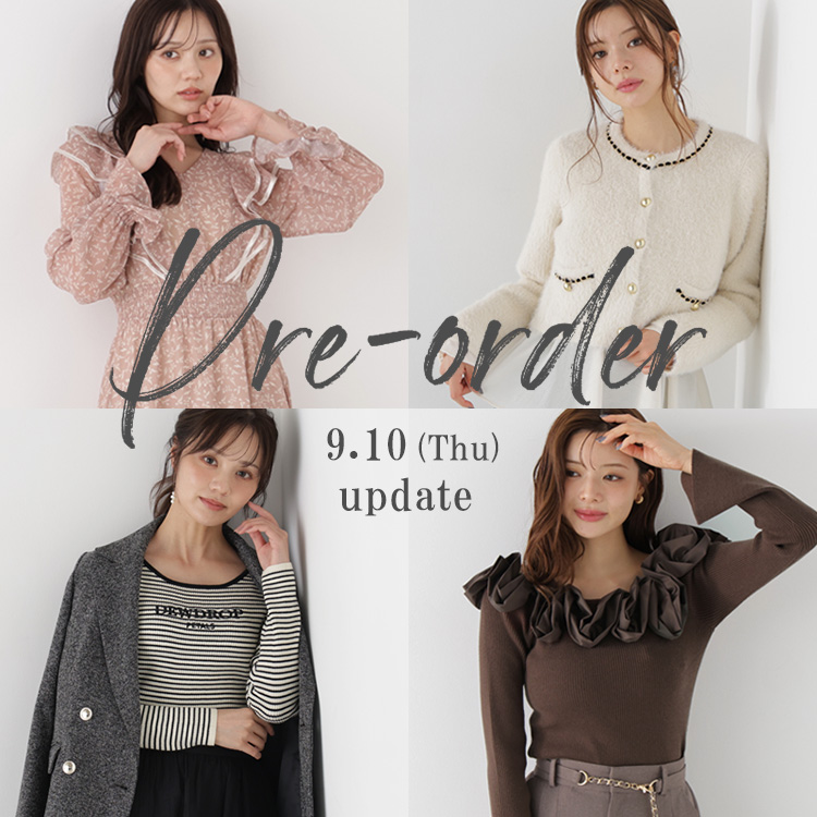 PROPORTION BODY DRESSING�i�v���|�[�V�����{�f�B�h���b�V���O�j�̃V���b�v�j���[�X�uNEW COLLECTION PREORDER START!!!�v