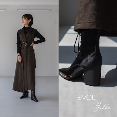 EVOL｜イーボルのトピックス「人気コラボ！EVOL×Yukko本日発売