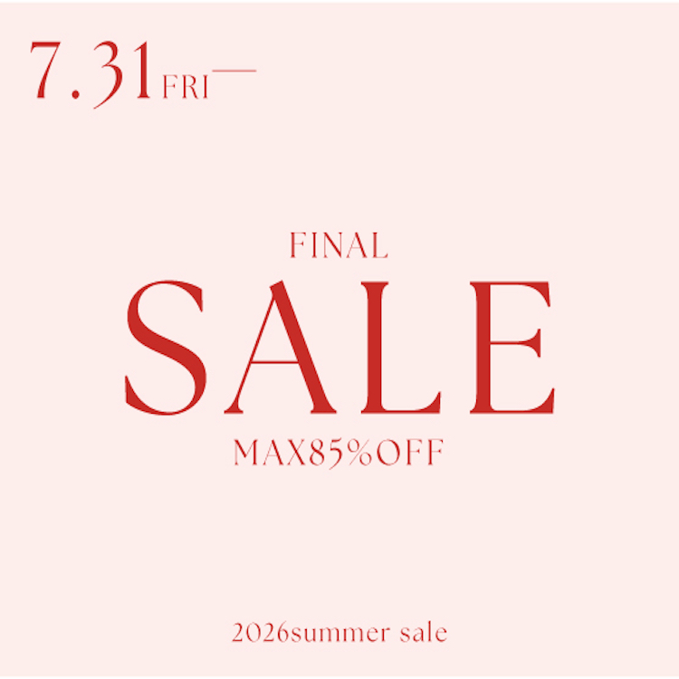 EVOL�i�C�[�{���j�̃V���b�v�j���[�X�uFINAL SALE�IMAX85%OFF�I�v