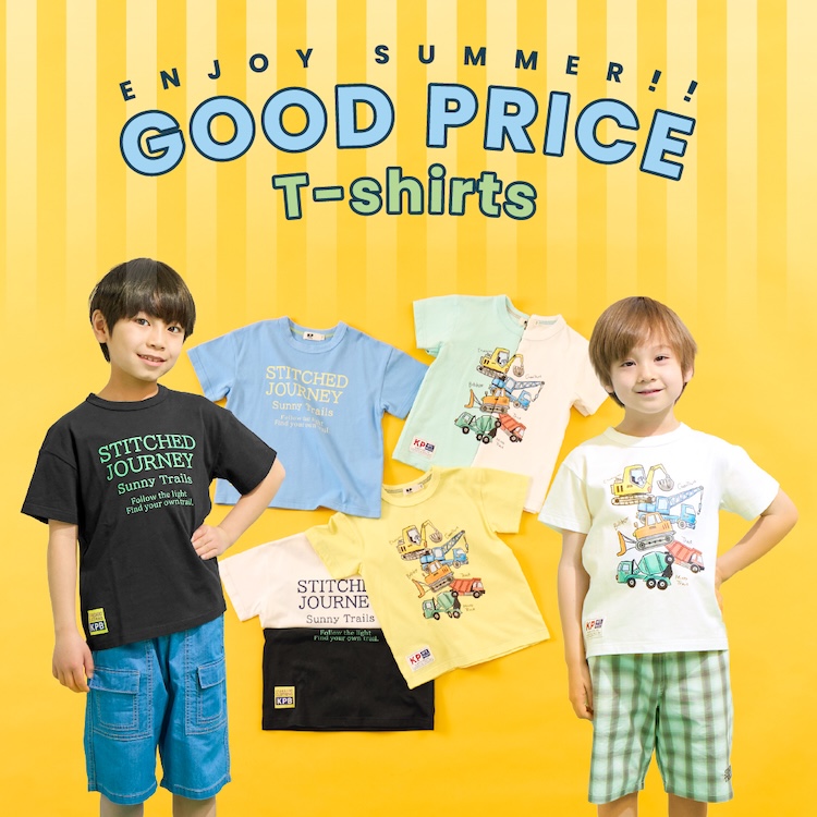 Keiju　Popyours2026限定tシャツ KP｜ケーピーのトピックス「KPBOY_夏のグッドプライスTシャツ