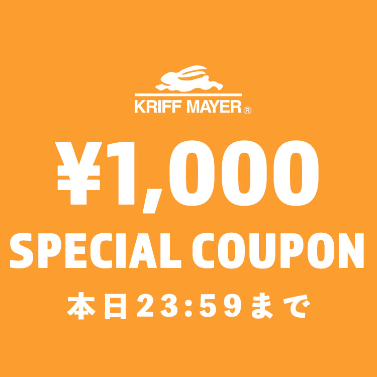 KRIFF MAYER�i�N���t���C���[�j�̃V���b�v�j���[�X�u�y�{������z1000�~�N�[�|���I�v