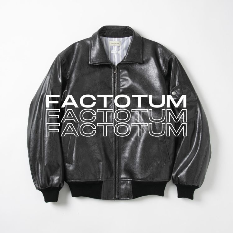 セール】【FACTOTUM】C/F MA-1シンダウンブルゾン（MA-1）｜FACTOTUM