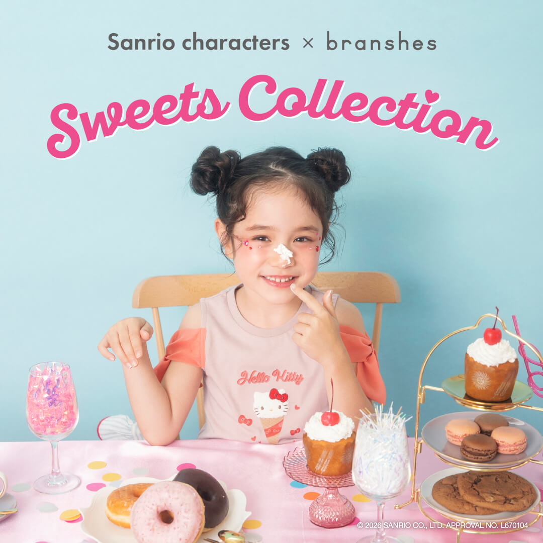 branshes�i�u�����V�F�X�j�̃V���b�v�j���[�X�u�ysanrio characters × branshes�z�uSweets Collection�v�v