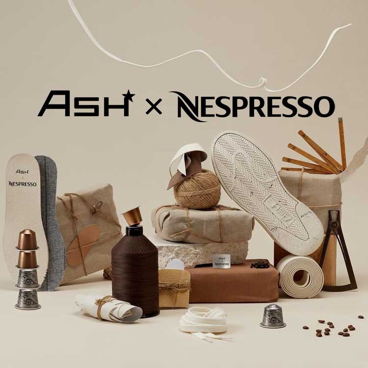ASH｜アッシュのトピックス「ASH×Nespressoコラボレーションスニーカー