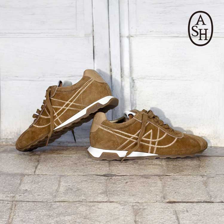 ASH/アッシュ 【RAINBOW STUDS】レオパード柄厚底スタッズ