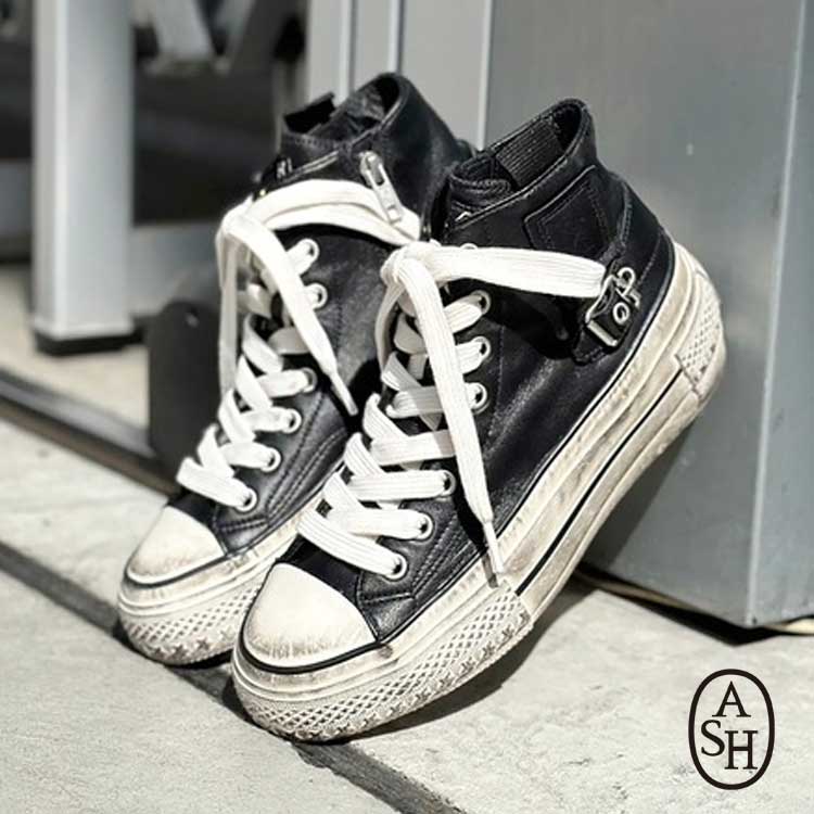 ASH�i�A�b�V���j�̃V���b�v�j���[�X�u�����^�b�`�Œ��E���₷�� �n�C�J�b�g�X�j�[�J�[�v