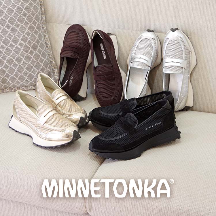 EMC RETAIL STORE�i�C�[�G���V�[ ���e�[���X�g�A�j�̃V���b�v�j���[�X�uMINNETONKA / �g�����h�̃��[�t�@�[�X�j�[�J�[�v