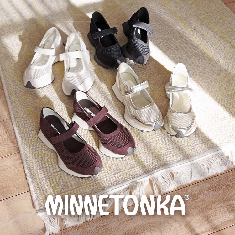 EMC RETAIL STORE�i�C�[�G���V�[ ���e�[���X�g�A�j�̃V���b�v�j���[�X�uMINNETONKA / �g�����h�̃����[�W�F�[���X�j�[�J�[�v