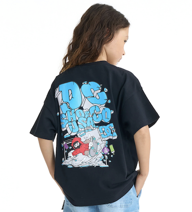 DC SHOES�i�f�B�[�V�[�j�̃V���b�v�j���[�X�u�y���C�ɓ���o�^�l�C�zWALL SCRAPE SS�v