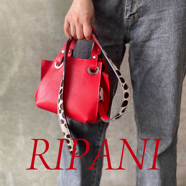 RIPANI/リパーニ】牛革メタリック加工サイドフリルマイクロミニトート バッグ(小)（トートバッグ）｜RIPANI（リパーニ）のファッション通販 -  ZOZOTOWN