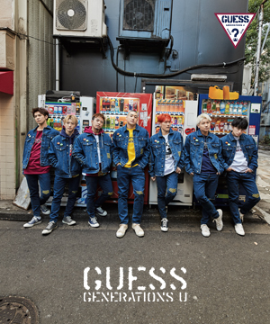Guess ゲスのトピックス Generations X Guess コラボレーションコレクションが3月6日 金 10時より販売開始 Zozotown
