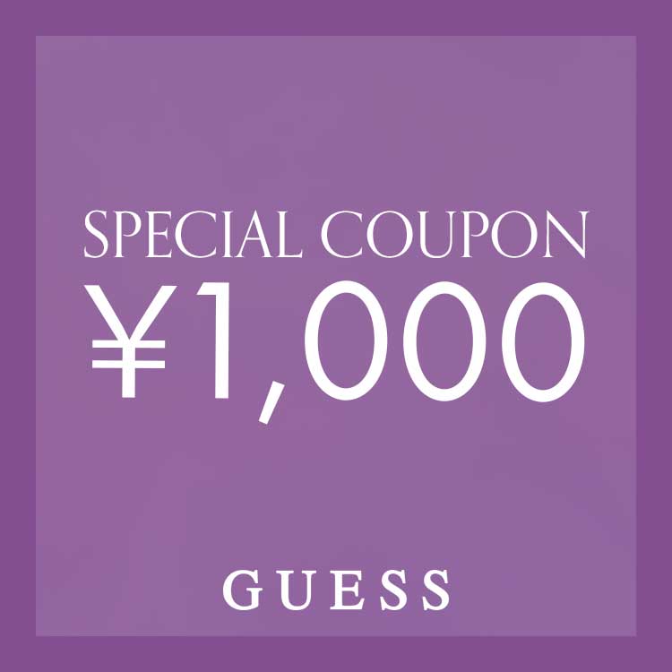 GUESS�i�Q�X�j�̃V���b�v�j���[�X�u�y��1,000�N�[�|���z�{������I�I�v