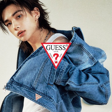GUESS�i�Q�X�j�̃V���b�v�j���[�X�u�yGUESS�zStray Kids �q�����W�� ���p�A�C�e���������I�v