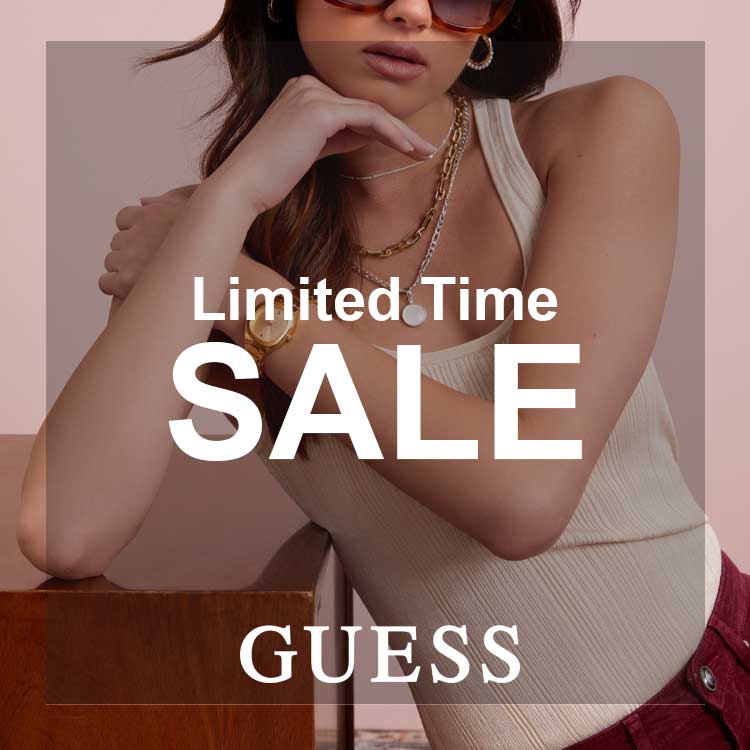 GUESS�i�Q�X�j�̃V���b�v�j���[�X�u�^�C���Z�[���J�Ò��ł��I�v