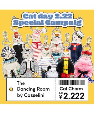 CASSELINI｜キャセリーニのトピックス「キャットチャーム2,222円
