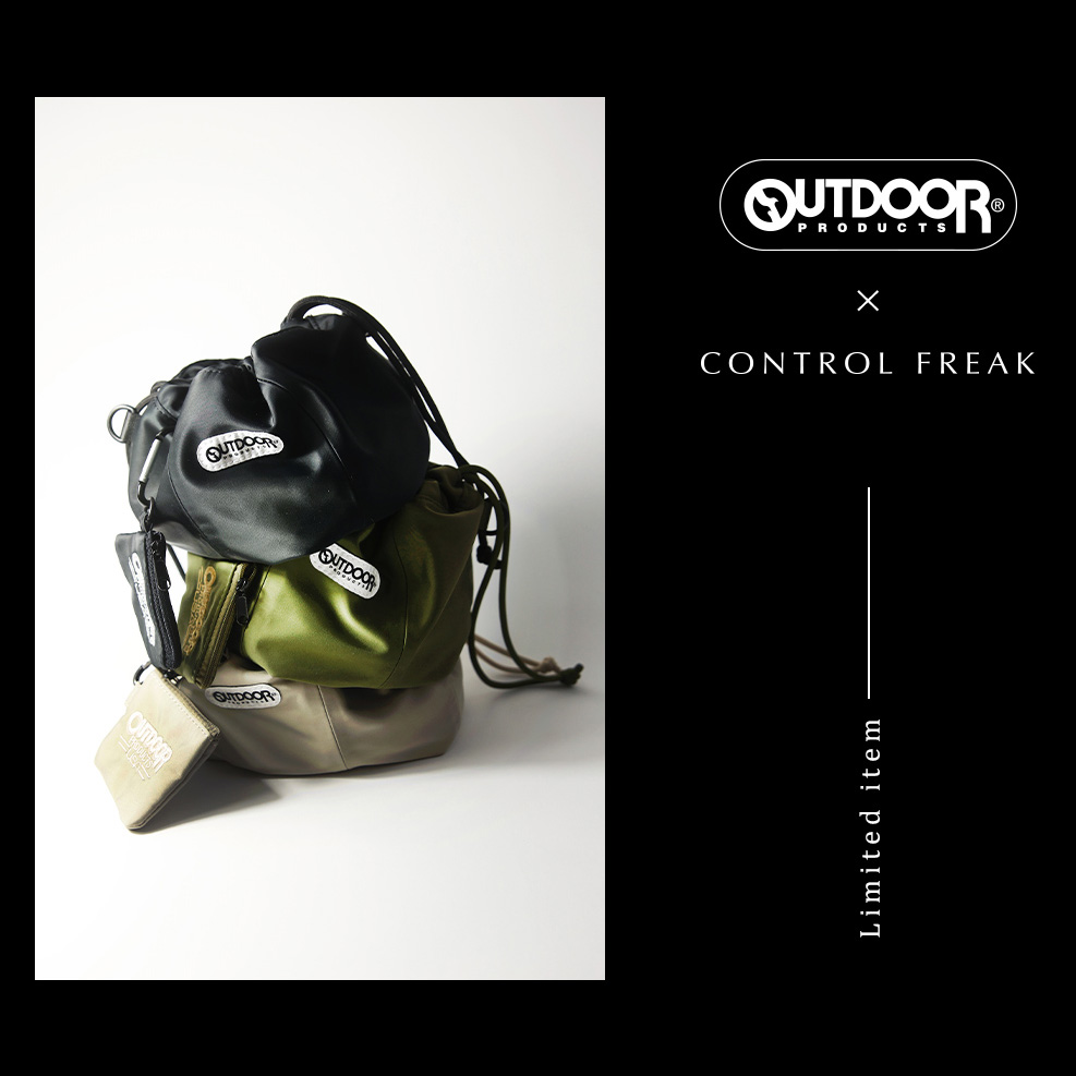 CASSELINI｜キャセリーニのトピックス「【CASSELINI】OUTDOOR PRODUCTS×CONTROL FREAK  2型コラボバッグ発売中！」 - ZOZOTOWN