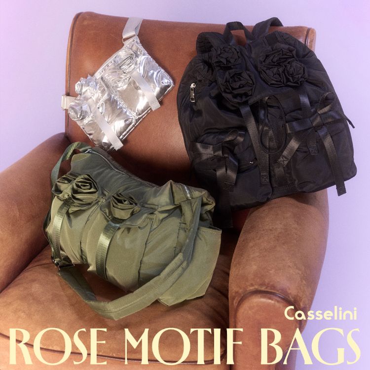 CASSELINI�i�L���Z���[�j�j�̃V���b�v�j���[�X�u�yCasselini�z�o�����`�[�t�ōʂ�l�C�o�b�O���W�v