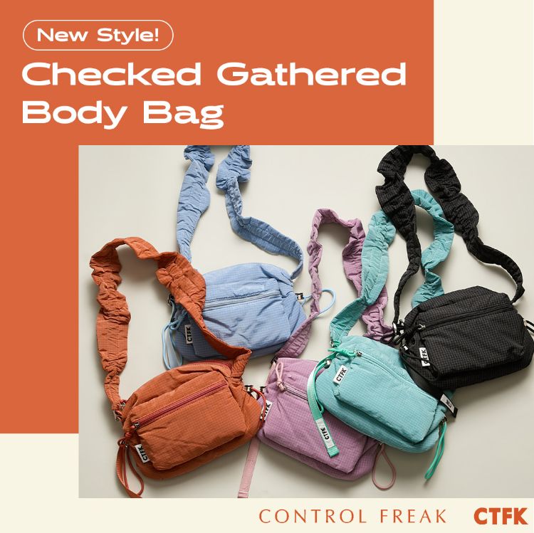 CASSELINI�i�L���Z���[�j�j�̃V���b�v�j���[�X�u�yCONTROL FREAK/CTFK�z�`�F�b�N�ō������I�`�F�b�N�M���U�[�{�f�B�o�b�O���W�v