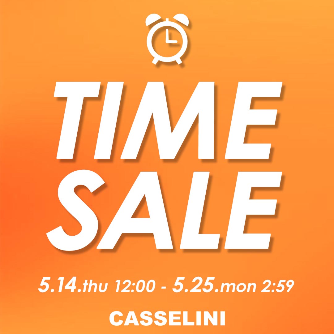 CASSELINI�i�L���Z���[�j�j�̃V���b�v�j���[�X�u�yCASSELINI�z�^�C���Z�[���J�Ò��I�v