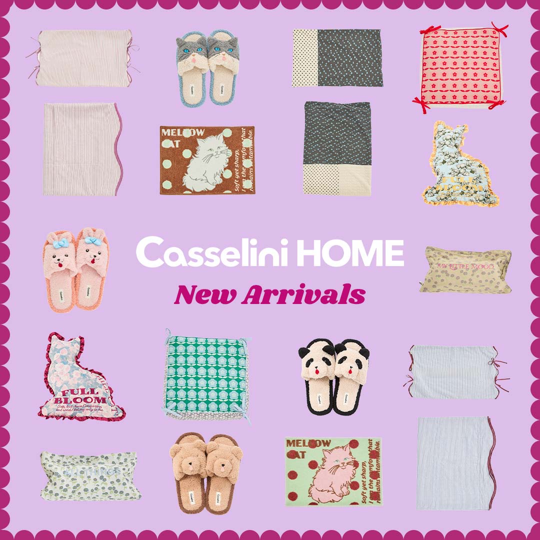 CASSELINI�i�L���Z���[�j�j�̃V���b�v�j���[�X�u�yCasselini HOME�z�������ς����邨�����̕\��B���ڂ̍ŐV�t�@�u���b�N�A�C�e���v