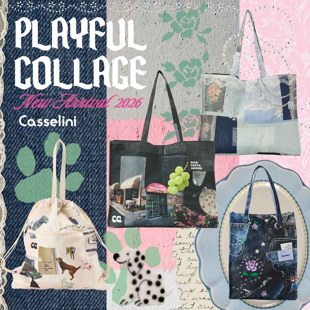 CASSELINI�i�L���Z���[�j�j�̃V���b�v�j���[�X�u�yCasselini�z������̑��݊��B������D���A�R���[�W���o�b�O�R���N�V�����v