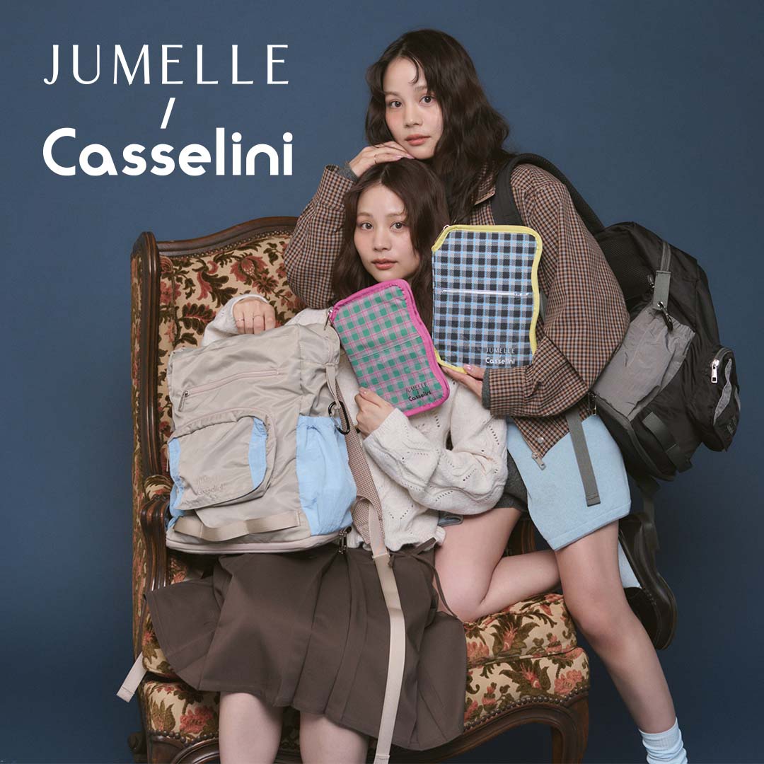 CASSELINI�i�L���Z���[�j�j�̃V���b�v�j���[�X�uJUMELLE × Casselini�b�}�}�̓���Ɋ��Y���X�y�V�����R���{�v