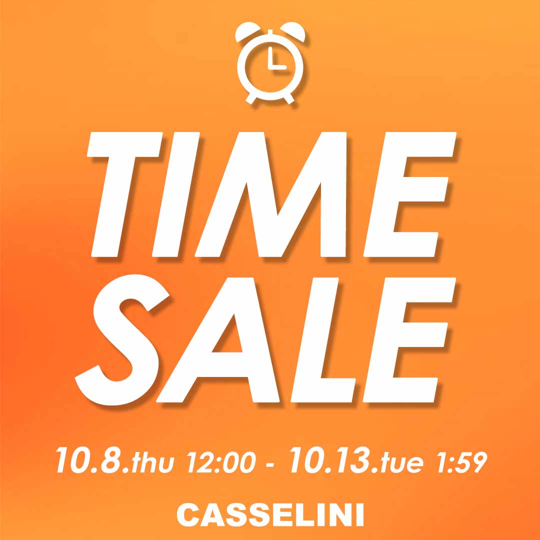 CASSELINI�i�L���Z���[�j�j�̃V���b�v�j���[�X�u�yCASSELINI�z�^�C���Z�[���J�Ò��I�v