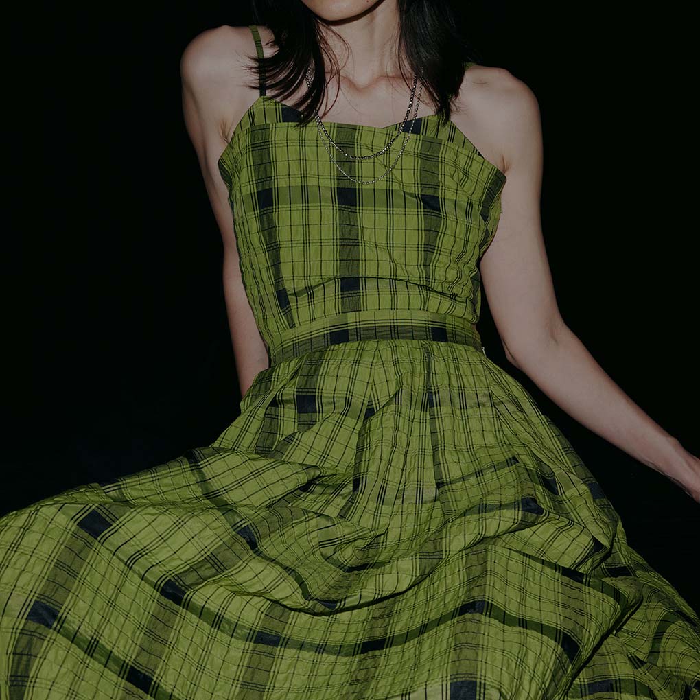 MEDI MANY WAY DEAR CHECK SET UP DRESS（ワンピース）｜AMERI（アメリ 