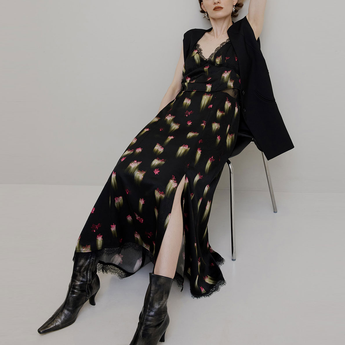 アメリヴィンテージ　AMERI vintage
ルームウェアセット　ノベルティ AMERI VINTAGE アメリヴィンテージ 01311271260 コードレザー