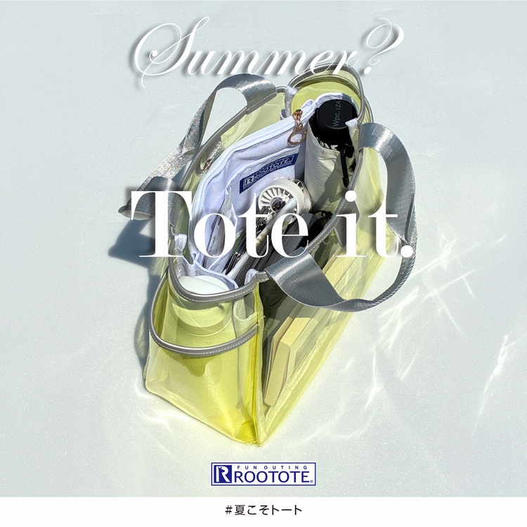 ROOTOTE�i���[�g�[�g�j�̃V���b�v�j���[�X�u�y#�Ă����g�[�g�z�ق�2�l��1�l���{�g���g�ђ��I�T�b�Ə����u�����⋋�T�|�[�g�g�[�g�v���W�v