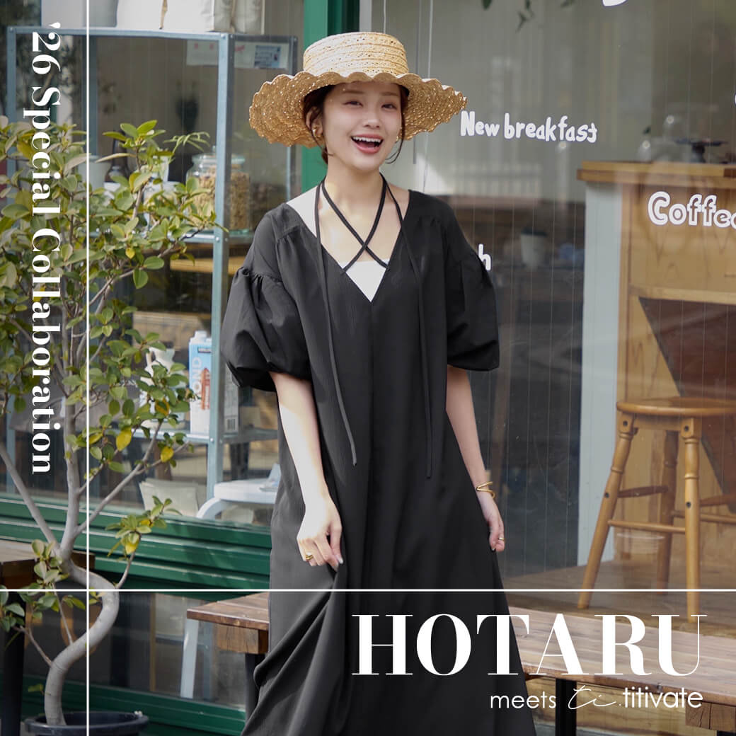 titivate�i�e�B�e�B�x�C�g�j�̃V���b�v�j���[�X�u �y titivate �zHOTARU '26 special collaboration�v