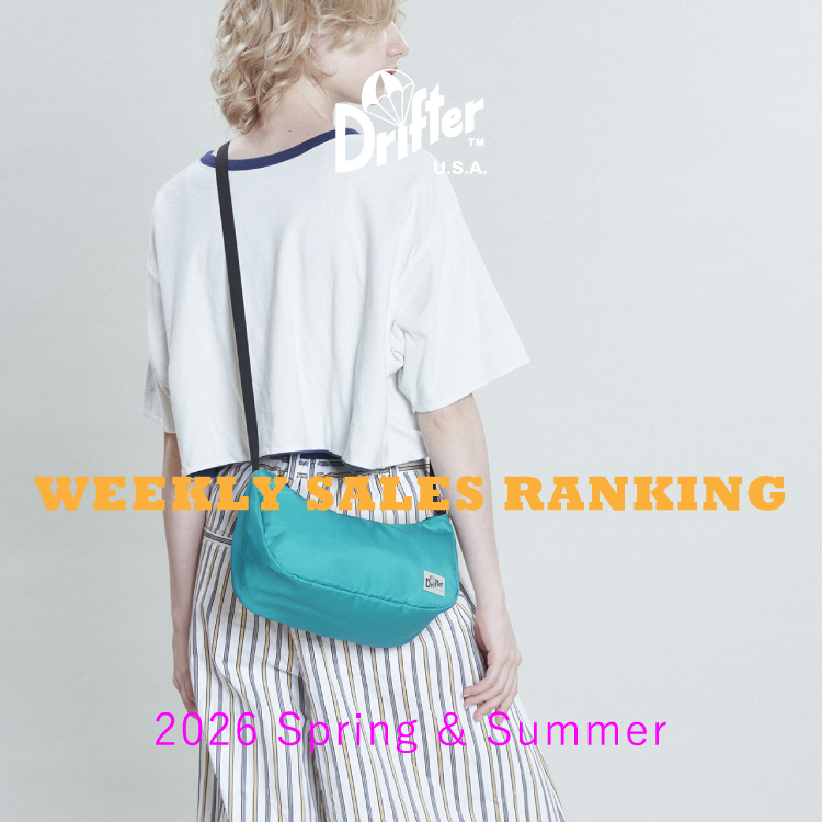Drifter STORE�i�h���t�^�[�X�g�A�j�̃V���b�v�j���[�X�uDrifter STORE WEEKLY SALES RANKING !!!�v