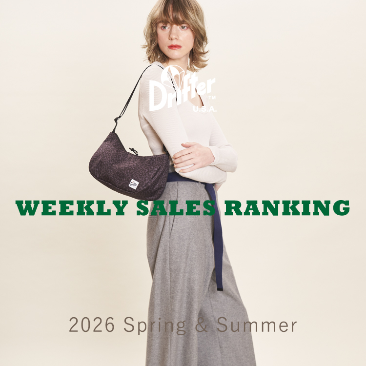 Drifter STORE�i�h���t�^�[�X�g�A�j�̃V���b�v�j���[�X�uDrifter STORE WEEKLY SALES RANKING !!!�v