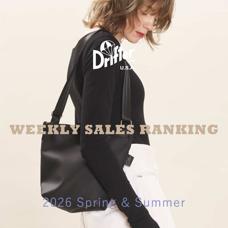Drifter STORE�i�h���t�^�[�X�g�A�j�̃V���b�v�j���[�X�uDrifter STORE WEEKLY SALES RANKING !!! �v